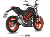 MIVV KT.012 KTM 390 DUKE ( 2013 / 16 ) Full System Exhaust "SUONO" ( stainless steel; approved) – Accessories in the 2WheelsHero Motorcycle Aftermarket Accessories and Parts Online Shop