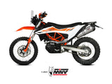 MIVV KT.023 KTM 690 Enduro R / SMC R (2019+) Slip-on Exhaust "Oval" (titanium + carbon cap; approved) – Accessories in the 2WheelsHero Motorcycle Aftermarket Accessories and Parts Online Shop