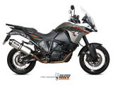 MIVV KT.017 KTM 1190 ADVENTURE ( 2013 - 16 ) Slip-on Exhaust "Speed Edge" (stainless steel; approved) – Accessories in the 2WheelsHero Motorcycle Aftermarket Accessories and Parts Online Shop