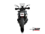 MIVV KT.021 KTM 790 / 890 ADVENTURE / R ( 2019+ ) Slip-on Exhaust "Dakar" ( black; approved) – Accessories in the 2WheelsHero Motorcycle Aftermarket Accessories and Parts Online Shop