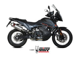 MIVV KT.021 KTM 790 / 890 ADVENTURE / R ( 2019+ ) Slip-on Exhaust "Dakar" ( stainless steel; approved) – Accessories in the 2WheelsHero Motorcycle Aftermarket Accessories and Parts Online Shop