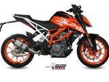 MIVV KT.019 KTM 125/390 DUKE / 125/390 RC ( 2017 / 20 ) Slip-on Exhaust "Suono" ( stainless steel; approved) – Accessories in the 2WheelsHero Motorcycle Aftermarket Accessories and Parts Online Shop
