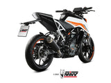MIVV KT.025 KTM 125 / 390 DUKE ( 2021 / 23 ) Slip-on Exhaust "GP Pro" ( black; approved) – Accessories in the 2WheelsHero Motorcycle Aftermarket Accessories and Parts Online Shop