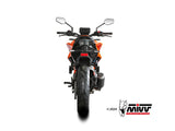 MIVV KT.031 KTM 125 / 390 DUKE ( 2024+ ) Slip-on High Exhaust "MK3" ( black; not approved) – Accessories in the 2WheelsHero Motorcycle Aftermarket Accessories and Parts Online Shop