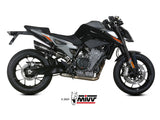 MIVV KT.020 KTM 790 / 890 DUKE ( 2018+ ) Slip-on Exhaust "X-M5" ( black; approved) – Accessories in the 2WheelsHero Motorcycle Aftermarket Accessories and Parts Online Shop