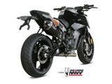 MIVV KT.020 KTM 790 / 890 DUKE ( 2018+ ) Slip-on Exhaust "Delta Race" ( black; approved) – Accessories in the 2WheelsHero Motorcycle Aftermarket Accessories and Parts Online Shop
