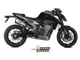 MIVV KT.020 KTM 790 / 890 DUKE ( 2018+ ) Slip-on Exhaust "Delta Race" ( stainless steel; approved) – Accessories in the 2WheelsHero Motorcycle Aftermarket Accessories and Parts Online Shop