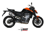 MIVV KT.020 KTM 790 / 890 DUKE ( 2018+ ) Slip-on Exhaust "Delta Race" ( stainless steel; approved) – Accessories in the 2WheelsHero Motorcycle Aftermarket Accessories and Parts Online Shop