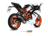MIVV KT.015 KTM RC 390 ( 2014 / 16 ) Full System Exhaust "GP" ( carbon; approved) – Accessories in the 2WheelsHero Motorcycle Aftermarket Accessories and Parts Online Shop