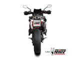 MIVV KT.021 KTM 790 / 890 ADVENTURE / R / SMT ( 2019+ ) Slip-on Exhaust "Oval" ( carbon + cap; approved) – Accessories in the 2WheelsHero Motorcycle Aftermarket Accessories and Parts Online Shop