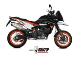 MIVV KT.021 KTM 790 / 890 ADVENTURE / R / SMT ( 2019+ ) Slip-on Exhaust "Speed Edge" ( stainless steel; approved) – Accessories in the 2WheelsHero Motorcycle Aftermarket Accessories and Parts Online Shop