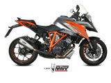 MIVV KT.018 KTM 1290 SUPERDUKE GT ( 2016+ ) Slip-on Exhaust "Delta Race" (stainless steel; approved) – Accessories in the 2WheelsHero Motorcycle Aftermarket Accessories and Parts Online Shop