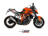 MIVV KT.014 KTM 1290 SUPERDUKE ( 2014 / 16 ) Slip-on Exhaust "Delta Race" ( stainless steel; approved) – Accessories in the 2WheelsHero Motorcycle Aftermarket Accessories and Parts Online Shop