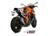 MIVV KT.014 KTM 1290 SUPERDUKE ( 2014 / 16 ) Slip-on Exhaust "Delta Race" ( stainless steel; approved) – Accessories in the 2WheelsHero Motorcycle Aftermarket Accessories and Parts Online Shop