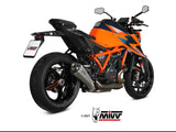 MIVV KT.026 KTM 1290 SUPERDUKE R ( 2020 / 23 ) Slip-on Exhaust "Delta Race" (stainless steel; approved) – Accessories in the 2WheelsHero Motorcycle Aftermarket Accessories and Parts Online Shop