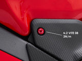KVT97 - DBK Ducati Panigale V4/ V4S (2025+) Tank Cover Screws Kit – Accessories in the 2WheelsHero Motorcycle Aftermarket Accessories and Parts Online Shop