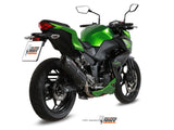 MIVV K.038 KAWASAKI NINJA 300 / Z 300 ( 2013 / 16 ) Slip On Exhaust "Suono" (black; approved) – Accessories in the 2WheelsHero Motorcycle Aftermarket Accessories and Parts Online Shop