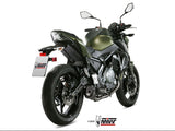 MIVV K.044 KAWASAKI NINJA 650 / Z 650 ( 2017 / 23 ) Full System Exhaust "Delta Race" (black; approved) – Accessories in the 2WheelsHero Motorcycle Aftermarket Accessories and Parts Online Shop