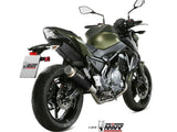 MIVV K.044 KAWASAKI NINJA 650 / Z 650 ( 2017 / 23 ) Full System High Exhaust "GP PRO" (black; approved) – Accessories in the 2WheelsHero Motorcycle Aftermarket Accessories and Parts Online Shop