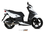 MIVV C.KY.0015 KYMCO AGILITY 125 / 125 R16 / 150 / 200 R16+ ( 2008 / 16 ) Full System(Kat) Exhaust "Urban" (stainless steel; approved) – Accessories in the 2WheelsHero Motorcycle Aftermarket Accessories and Parts Online Shop