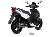 MIVV C.KY.0015 KYMCO AGILITY 125 / 125 R16 / 150 / 200 R16+ ( 2008 / 16 ) Full System(Kat) Exhaust "Urban" (stainless steel; approved) – Accessories in the 2WheelsHero Motorcycle Aftermarket Accessories and Parts Online Shop