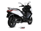 MIVV C.KY.0018 KYMCO Downtown 350 ( 2015 - 16 ) Full System Exhaust "Urban" (stainless steel; not approved) – Accessories in the 2WheelsHero Motorcycle Aftermarket Accessories and Parts Online Shop