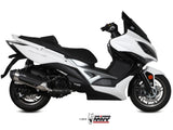 MIVV C.KY.0012 KYMCO XCITING 400i ( 2013 / 16 ) Full System(Kat) Exhaust "Urban" (stainless steel; approved) – Accessories in the 2WheelsHero Motorcycle Aftermarket Accessories and Parts Online Shop