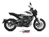 MIVV MM.002 MOTO MORINI SEIEMMEZZO STR ( 2022+ ) Slip-on Exhaust "Oval" (black + carbon cap; approved) – Accessories in the 2WheelsHero Motorcycle Aftermarket Accessories and Parts Online Shop