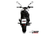 MIVV MM.002 MOTO MORINI SEIEMMEZZO STR ( 2022+ ) Slip-on Exhaust "Oval" (black + carbon cap; approved) – Accessories in the 2WheelsHero Motorcycle Aftermarket Accessories and Parts Online Shop