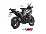 MIVV MM.001 MOTO MORINI X-CAPE ( 2021+ ) Slip-on Exhaust "Suono" (stainless steel; approved) – Accessories in the 2WheelsHero Motorcycle Aftermarket Accessories and Parts Online Shop