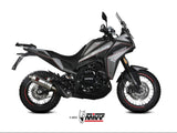 MIVV MM.001 MOTO MORINI X-CAPE ( 2021+ ) Slip-on Exhaust "Dakar" (stainless steel; approved) – Accessories in the 2WheelsHero Motorcycle Aftermarket Accessories and Parts Online Shop