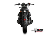 MIVV M.014 MOTO GUZZI V7 STONE ( 2021+ ) Dual Slip-on Exhaust "HR-1" (black + aluminium back; approved) – Accessories in the 2WheelsHero Motorcycle Aftermarket Accessories and Parts Online Shop