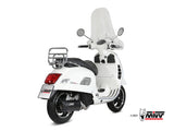 MIVV MV.PG.0004 PIAGGIO VESPA GTS 125 IE ( 2017 - 18 ) Full System Exhaust "Mover" (black; approved) – Accessories in the 2WheelsHero Motorcycle Aftermarket Accessories and Parts Online Shop