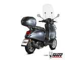 MIVV MV.PG.0007 PIAGGIO VESPA PRIMAVERA 125 / 150 | Sprint 125 / 150 3V ( 2021+ ) Full System Exhaust "Mover" (black; approved) – Accessories in the 2WheelsHero Motorcycle Aftermarket Accessories and Parts Online Shop