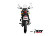 MIVV RE.001 ROYAL ENFIELD HIMALAYAN / SCRAM 411 ( 2021 + ) Slip-on Exhaust "Oval" (stainless steel; approved) – Accessories in the 2WheelsHero Motorcycle Aftermarket Accessories and Parts Online Shop