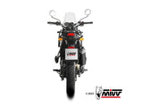 MIVV RE.003 ROYAL ENFIELD HIMALAYAN ( 2021 / 23 ) Slip-on High Exhaust "Dakar" (black; approved) – Accessories in the 2WheelsHero Motorcycle Aftermarket Accessories and Parts Online Shop