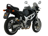 MIVV S.004 SUZUKI SV 650 ( 1999 / 2002 ) Slip-on Exhaust "GP" (carbon; approved) – Accessories in the 2WheelsHero Motorcycle Aftermarket Accessories and Parts Online Shop