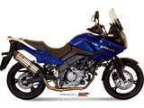 MIVV S.019 SUZUKI V-Strom 650 ( 2004 / 06 ) Full System Exhaust "Suono" (stainless steel; approved) – Accessories in the 2WheelsHero Motorcycle Aftermarket Accessories and Parts Online Shop