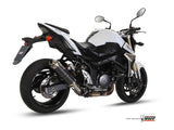 MIVV S.037 SUZUKI GSR 750 ( 2011 / 16 ) Slip-on Exhaust "GP" (carbon; approved) – Accessories in the 2WheelsHero Motorcycle Aftermarket Accessories and Parts Online Shop