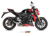 MIVV S.044 SUZUKI GSX-S 1000 / F ( 2015 / 20 ) Slip-on Exhaust "Suono" (black; approved) – Accessories in the 2WheelsHero Motorcycle Aftermarket Accessories and Parts Online Shop