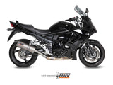 MIVV S.029 SUZUKI GSX 1250 FA ( 2009 / 16 ) Slip-on Exhaust "Oval" (titanium + carbon cap; approved) – Accessories in the 2WheelsHero Motorcycle Aftermarket Accessories and Parts Online Shop
