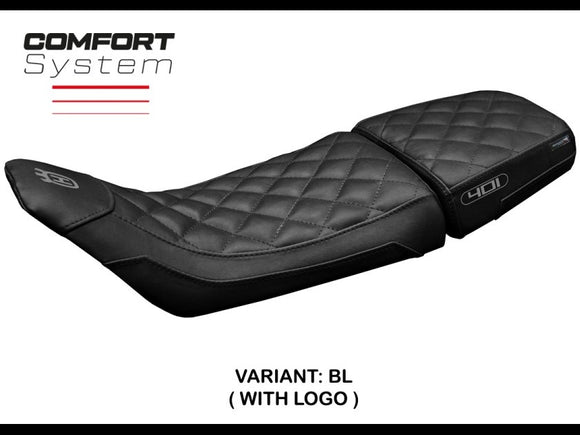 TAPPEZZERIA ITALIA Husqvarna Svartpilen 401 (2018 - 2023) Vintage Comfort Seat Cover 