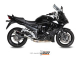 MIVV S.029 SUZUKI GSX 1250 FA ( 2009 / 16 ) Slip-on Exhaust "GP" (black; approved) – Accessories in the 2WheelsHero Motorcycle Aftermarket Accessories and Parts Online Shop