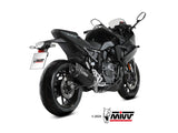 MIVV S.063 SUZUKI GSX-8R / 8S ( 2022+ ) Full System High Exhaust "SR-1" (black; approved) – Accessories in the 2WheelsHero Motorcycle Aftermarket Accessories and Parts Online Shop