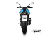 MIVV S.063 SUZUKI GSX-8R / 8S ( 2022+ ) Full System High Exhaust "SR-1" (black; approved) – Accessories in the 2WheelsHero Motorcycle Aftermarket Accessories and Parts Online Shop