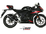 MIVV S.055 SUZUKI GSX-R / S 125 ( 2017 / 20 ) Full System Exhaust "GP Pro" (black; approved) – Accessories in the 2WheelsHero Motorcycle Aftermarket Accessories and Parts Online Shop