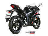 MIVV S.055 SUZUKI GSX-R / S 125 ( 2017 / 20 ) Full System Exhaust "GP Pro" (black; approved) – Accessories in the 2WheelsHero Motorcycle Aftermarket Accessories and Parts Online Shop