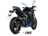 MIVV S.048 SUZUKI GSX-S 750 ( 2017 / 20 ) Slip-on Exhaust "GP" (black; approved) – Accessories in the 2WheelsHero Motorcycle Aftermarket Accessories and Parts Online Shop