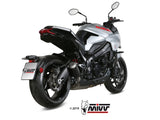 MIVV S.056 SUZUKI Katana ( 2019+ ) Slip-on Exhaust "MK3" (black; approved) – Accessories in the 2WheelsHero Motorcycle Aftermarket Accessories and Parts Online Shop