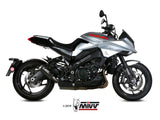 MIVV S.056 SUZUKI Katana ( 2019+ ) Slip-on Exhaust "MK3" (carbon; approved) – Accessories in the 2WheelsHero Motorcycle Aftermarket Accessories and Parts Online Shop